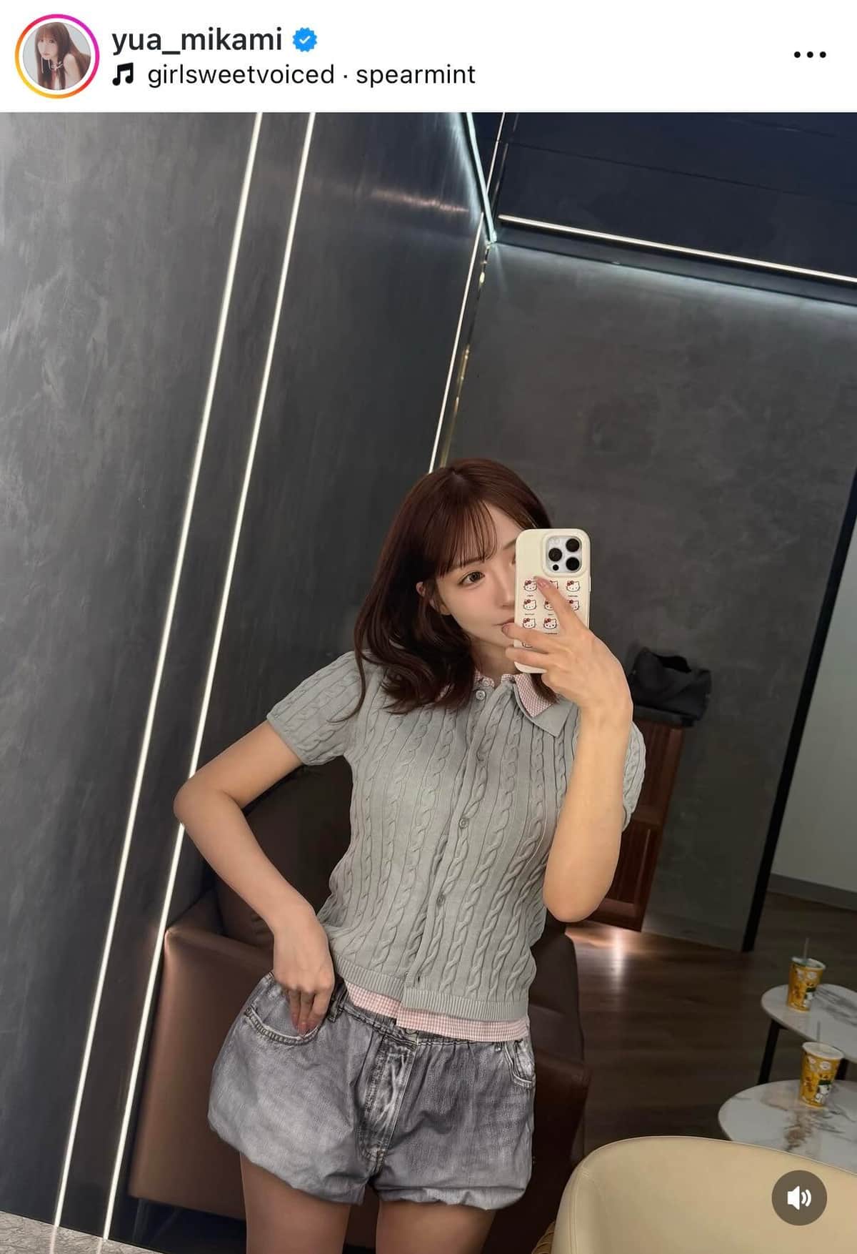 三上悠亜さんのインスタグラム（＠yua_mikami）より
