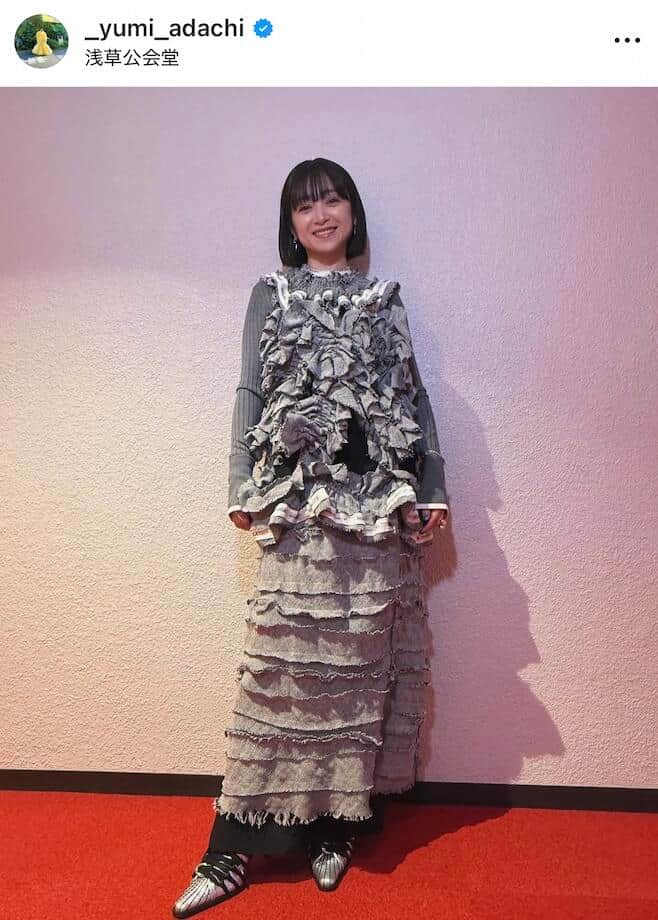 安達祐実さんのインスタグラム（＠_yumi_adachi）より