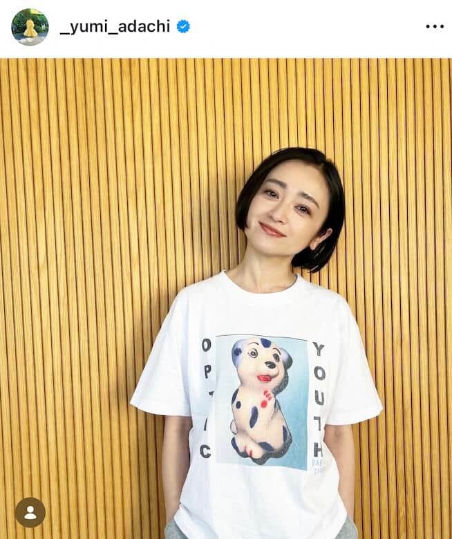 安達祐実さんのインスタグラム（＠_yumi_adachi）より