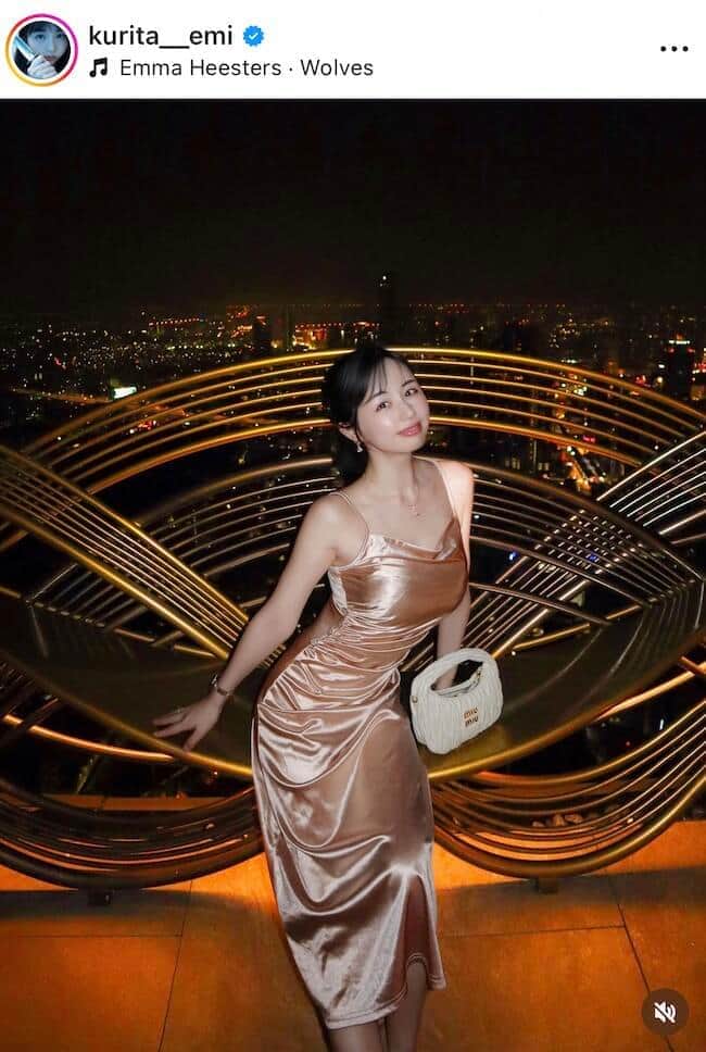 くりえみさんのインスタグラム（＠kurita__emi）より