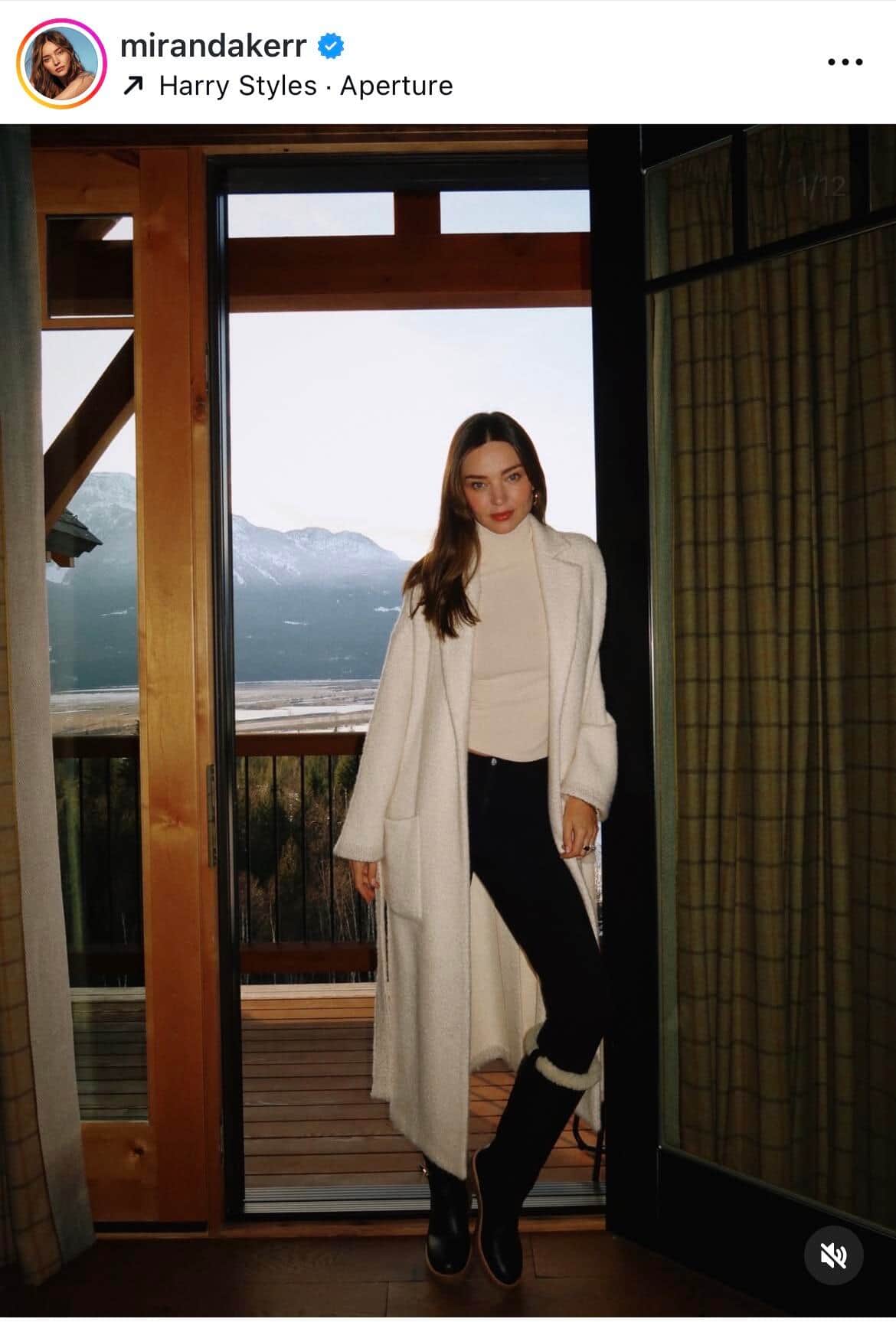 ミランダ・カーさんのインスタグラム（＠mirandakerr）より