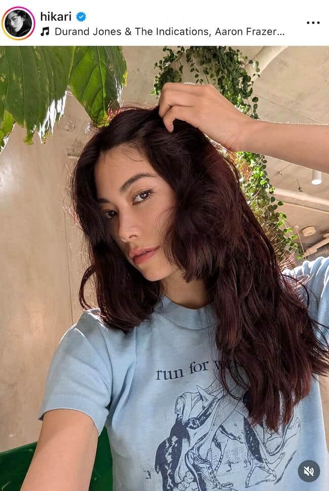 森星さんのインスタグラム（＠hikaria）より