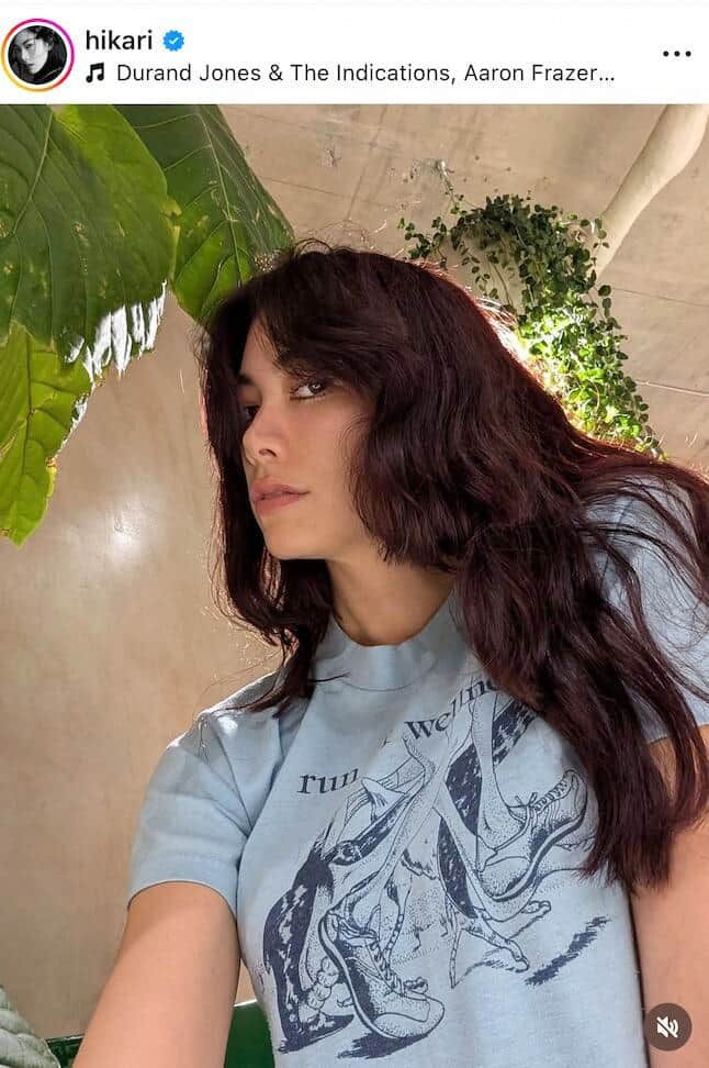 森星さんのインスタグラム（＠hikaria）より