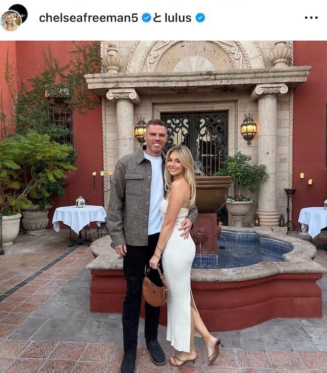 チェルシー・フリーマンさんのインスタグラム（＠chelseafreeman5）より
