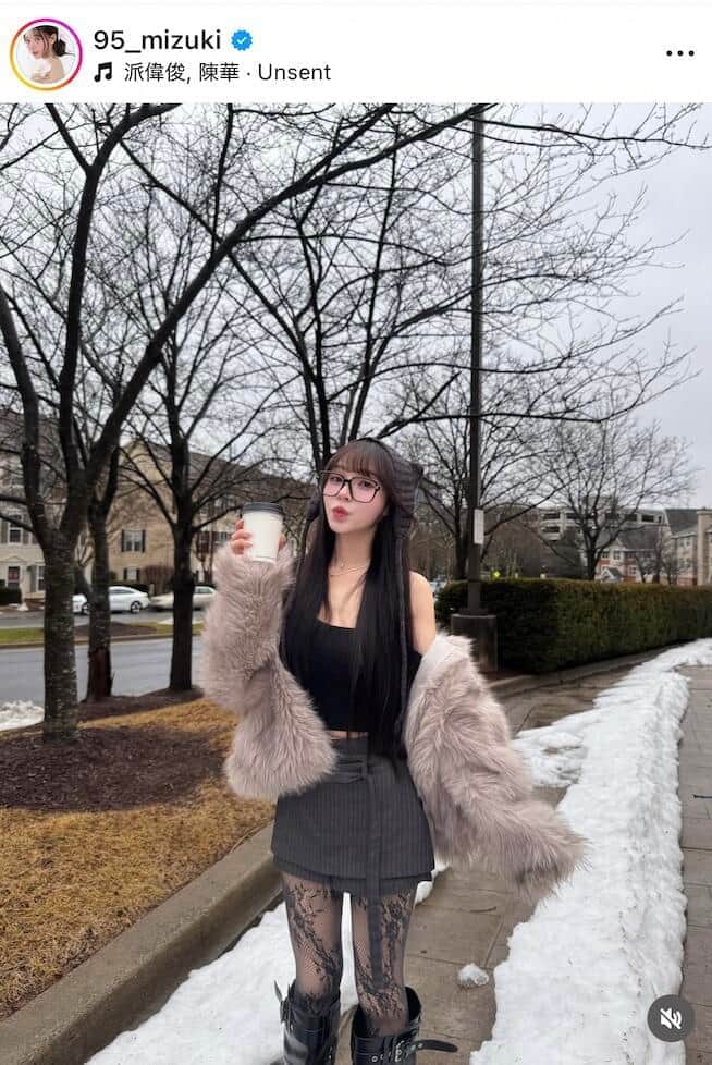 リン・シャンさんのインスタグラム（＠95_mizuki）より