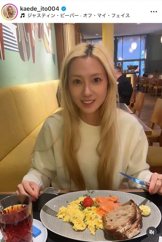 伊東楓さんのインスタグラム（＠kaede_ito004）より