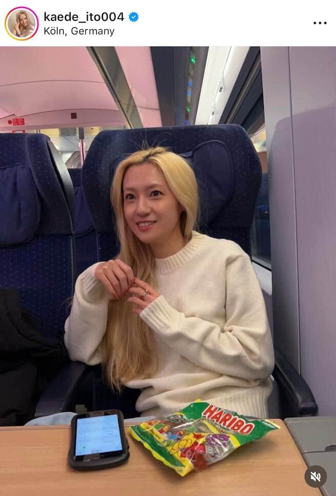 伊東楓さんのインスタグラム（＠kaede_ito004）より