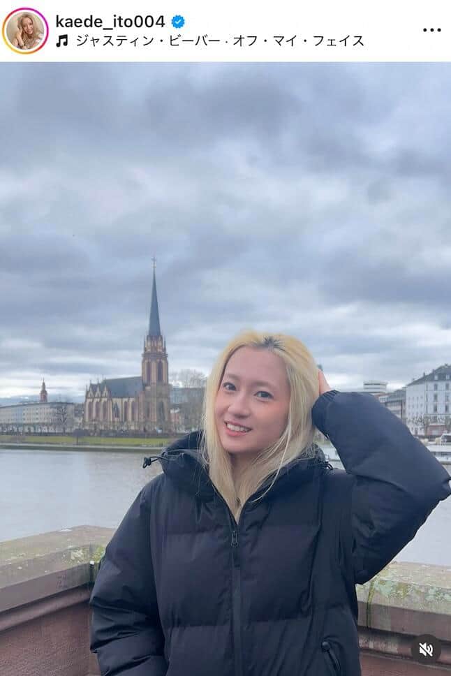 伊東楓さんのインスタグラム（＠kaede_ito004）より