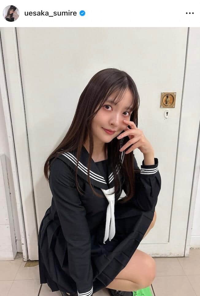 上坂すみれさんのインスタグラム（＠uesaka_sumire）より
