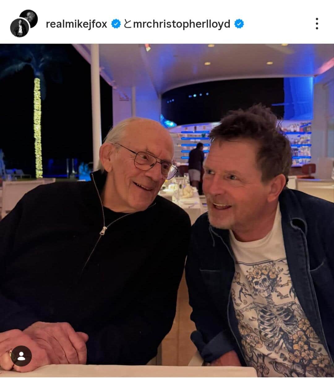 マイケル・J・フォックスさんのインスタグラム（＠realmikejfox）より
