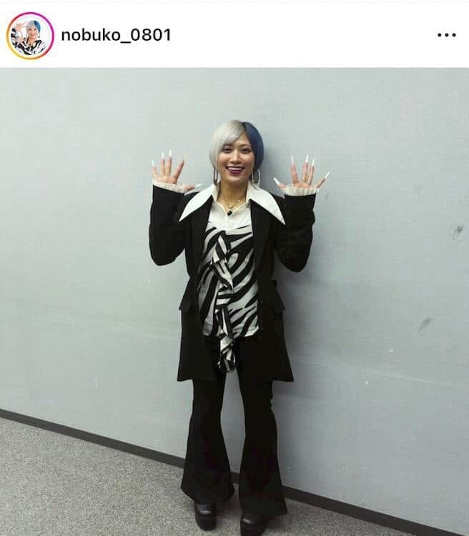 ぱーてぃーちゃん・信子さんのインスタグラム（＠nobuko_0801）より