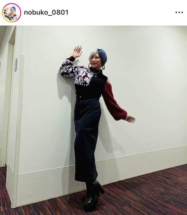 ぱーてぃーちゃん・信子さんのインスタグラム（＠nobuko_0801）より