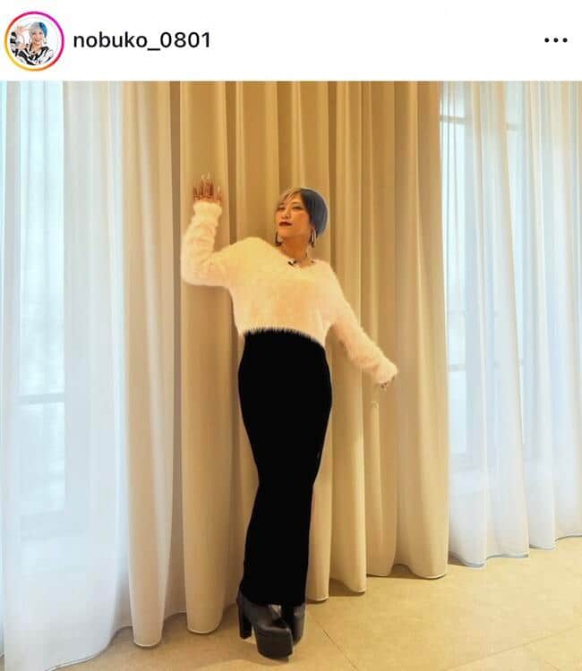 ぱーてぃーちゃん・信子さんのインスタグラム（＠nobuko_0801）より