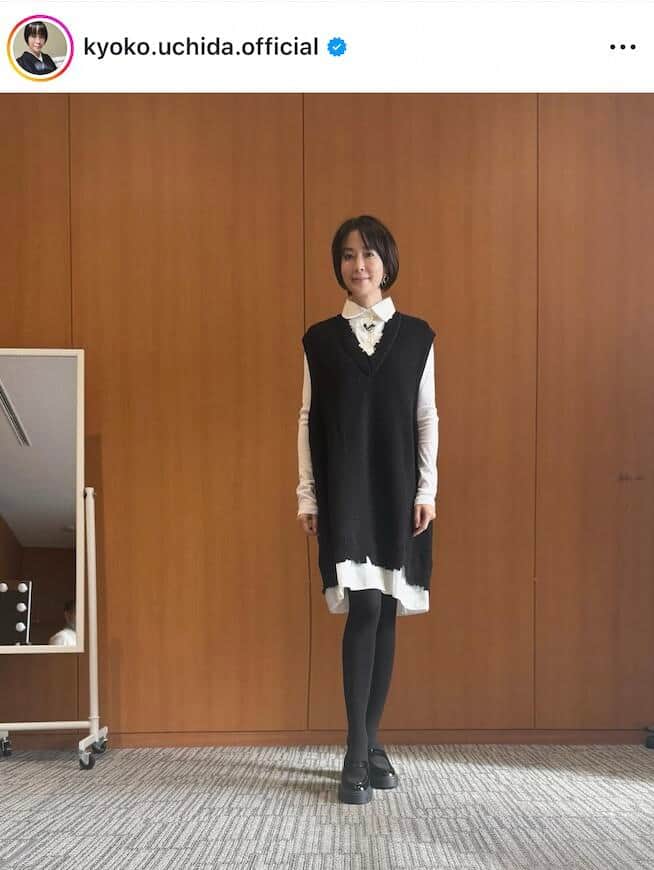内田恭子さんのインスタグラム（＠kyoko.uchida.official）より