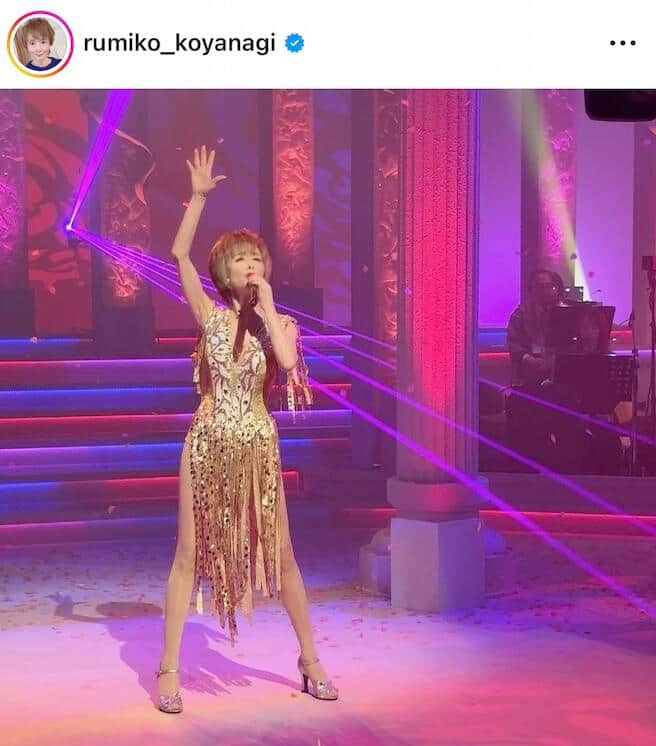 小柳ルミ子さんのインスタグラム（＠rumiko_koyanagi）より