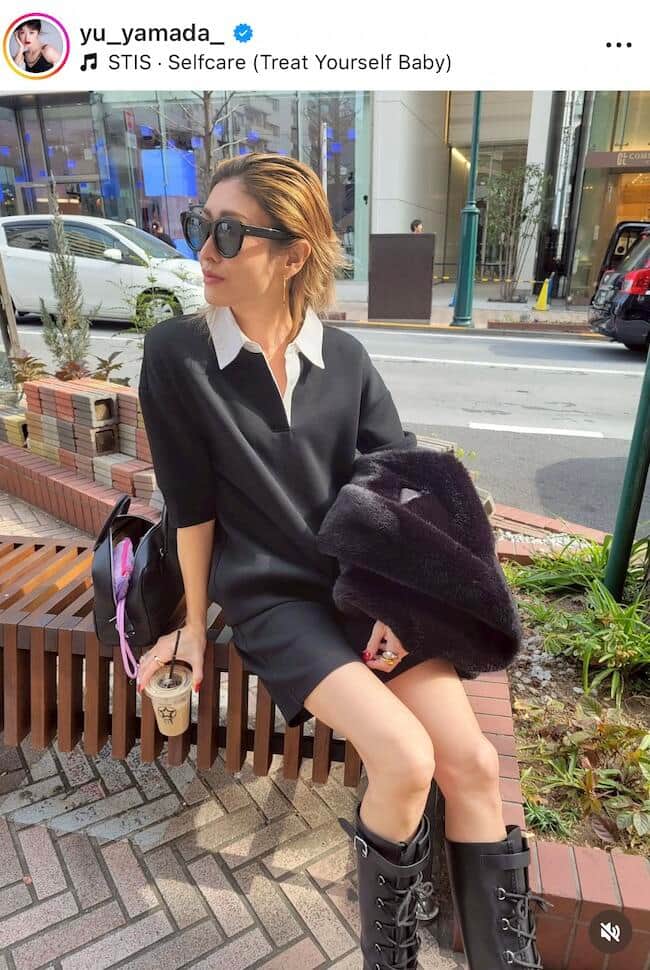 山田優さんのインスタグラム（＠yu_yamada_）より