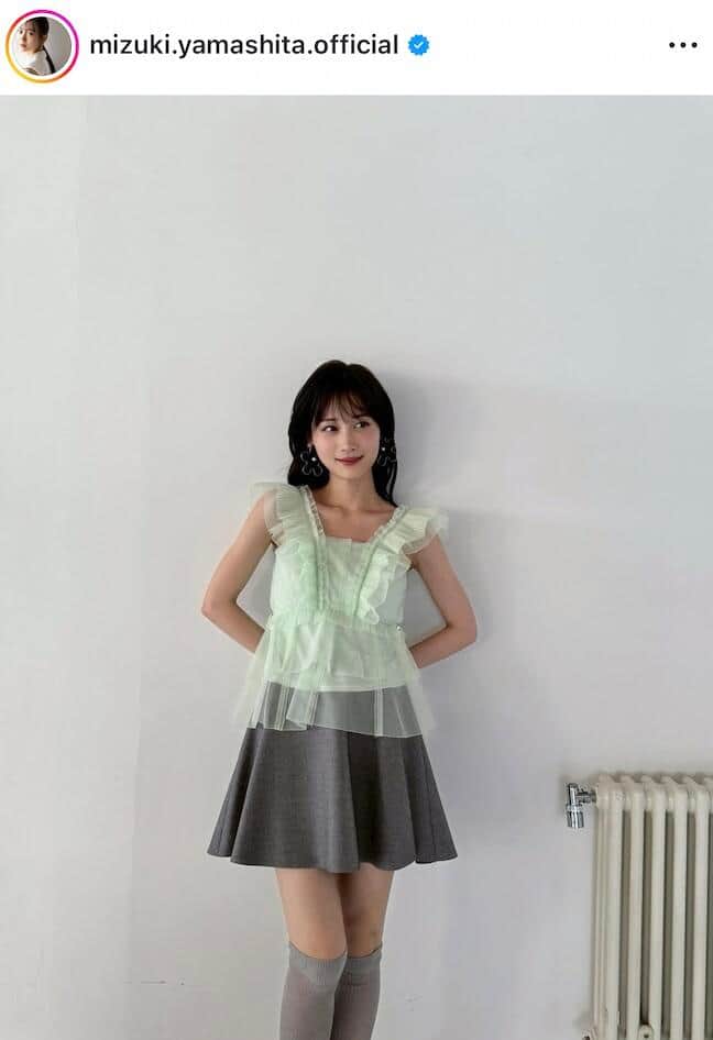 山下美月さんのインスタグラム（＠mizuki.yamashita.official）より