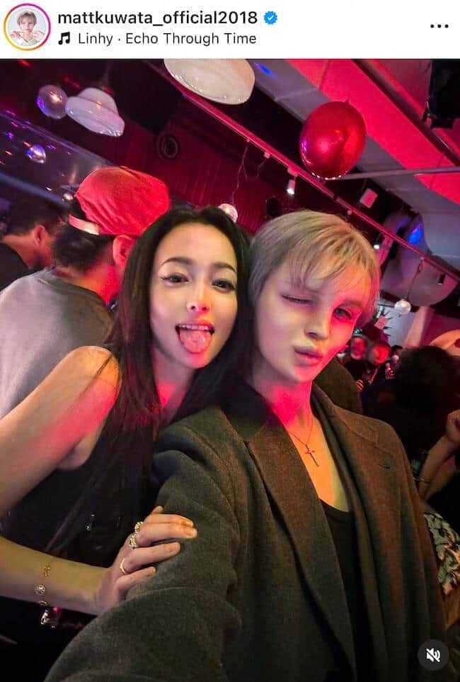 Mattさんのインスタグラム（＠mattkuwata_official2018）より