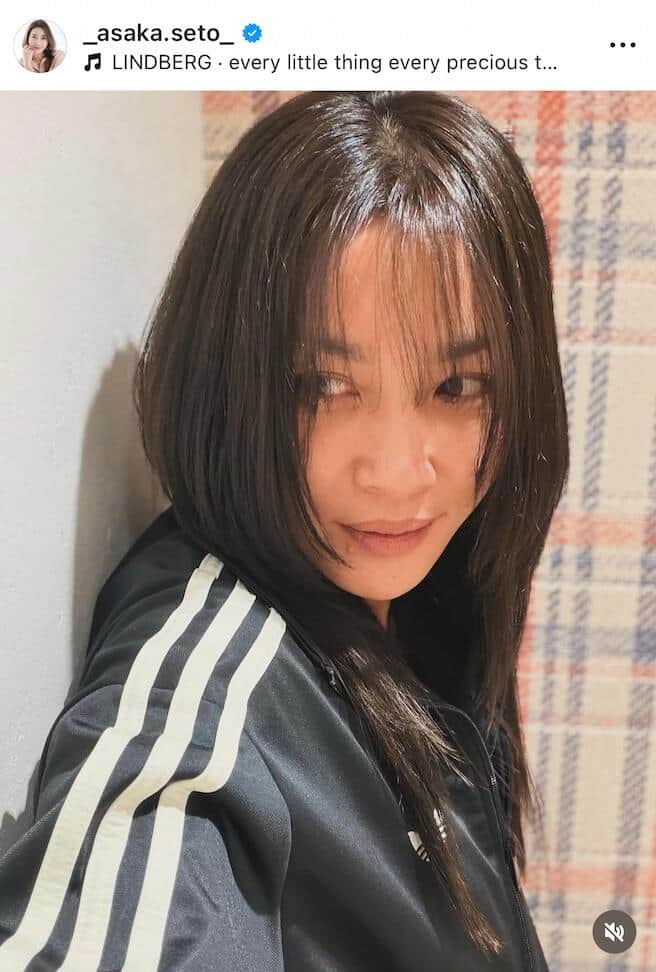 瀬戸朝香さんのインスタグラム（＠_asaka.seto_）より