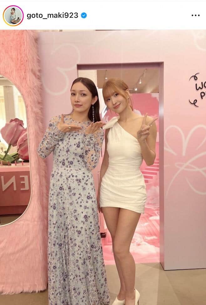 後藤真希さんのインスタグラム（＠goto_maki923）より