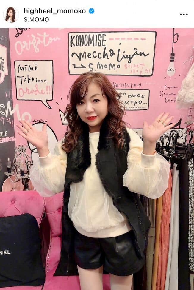 モモコさんのインスタグラム（＠highheel_momoko）より