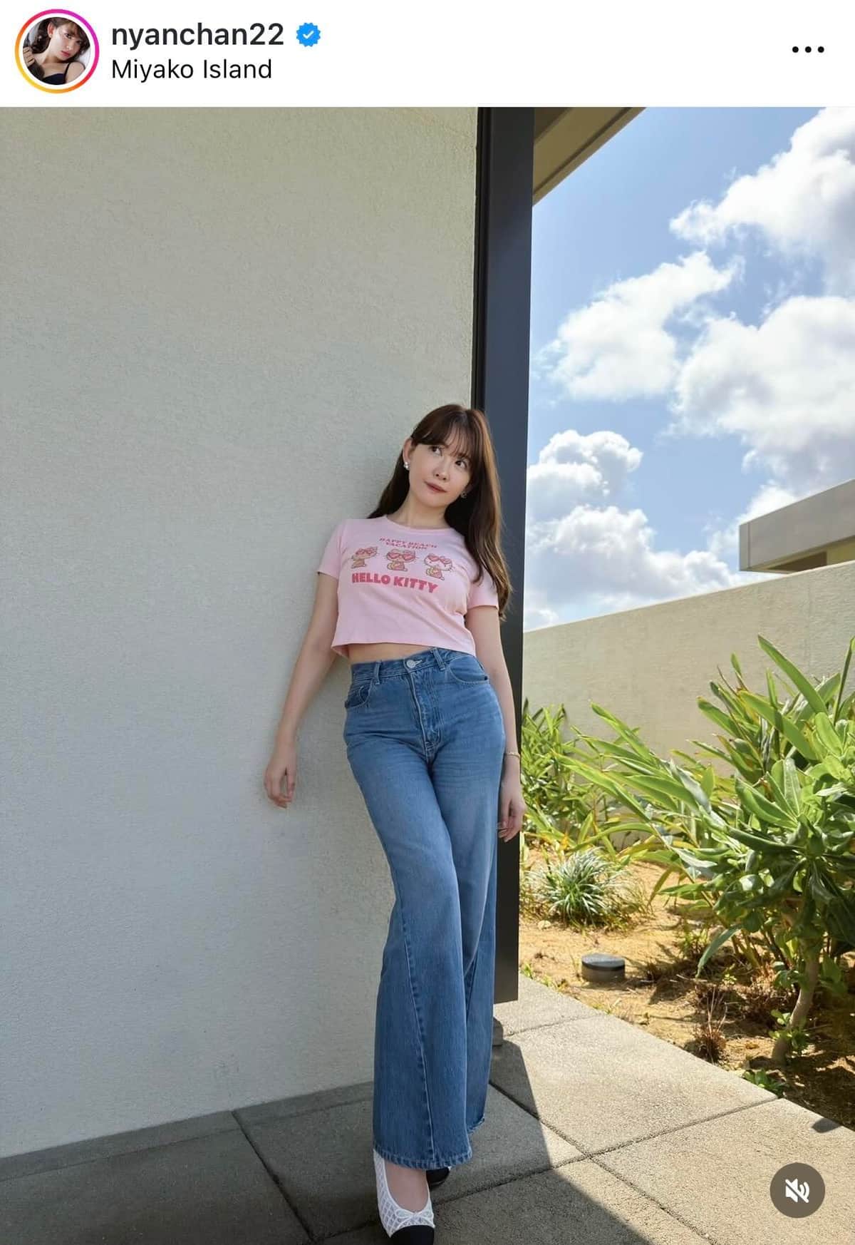 小嶋陽菜さんのインスタグラム（＠nyanchan22）より
