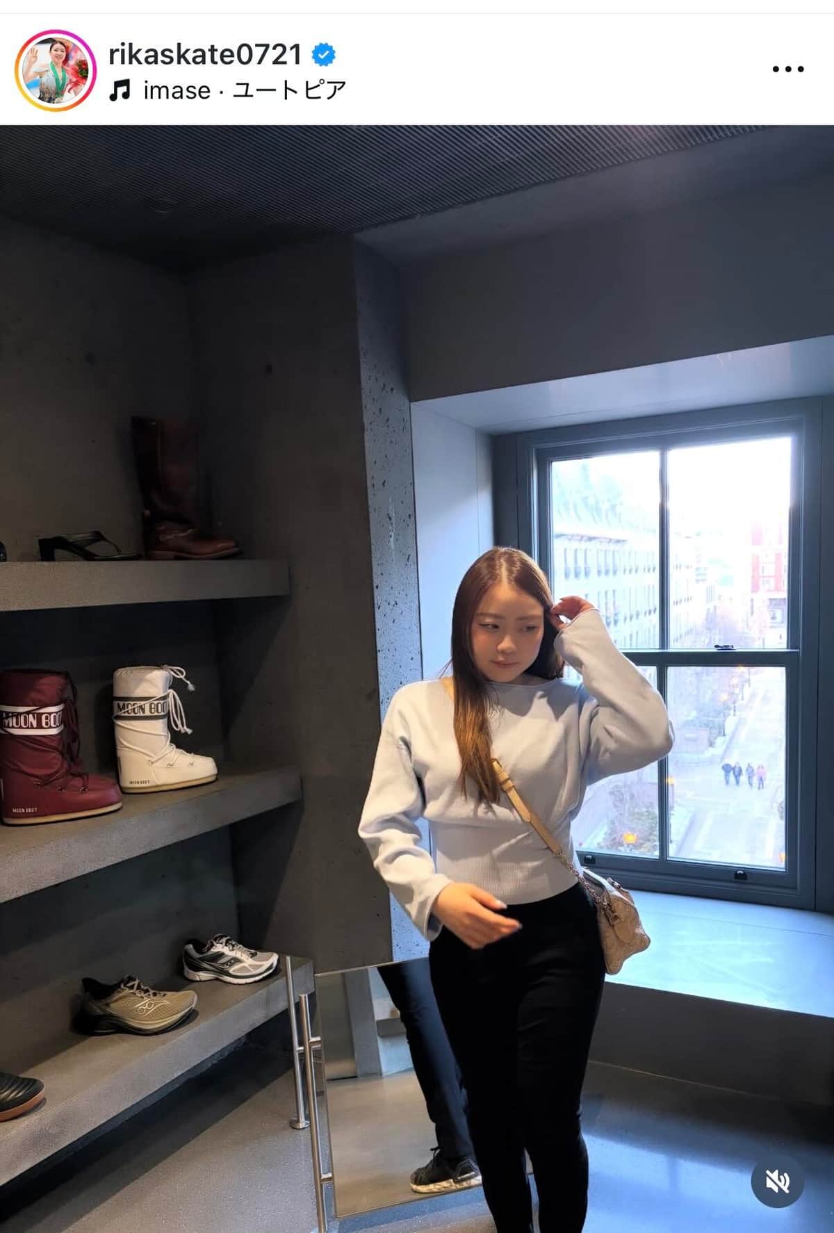紀平梨花さんのインスタグラム（＠rikaskate0721）より
