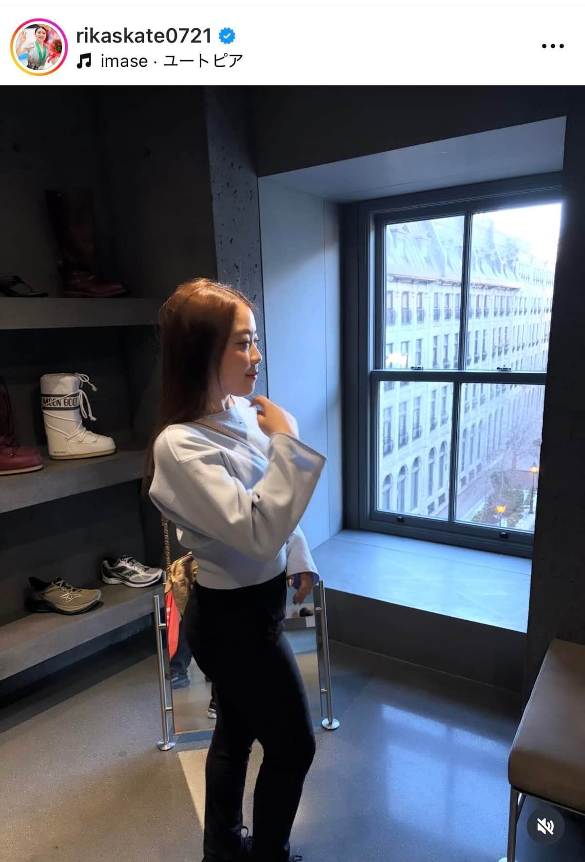 紀平梨花さんのインスタグラム（＠rikaskate0721）より
