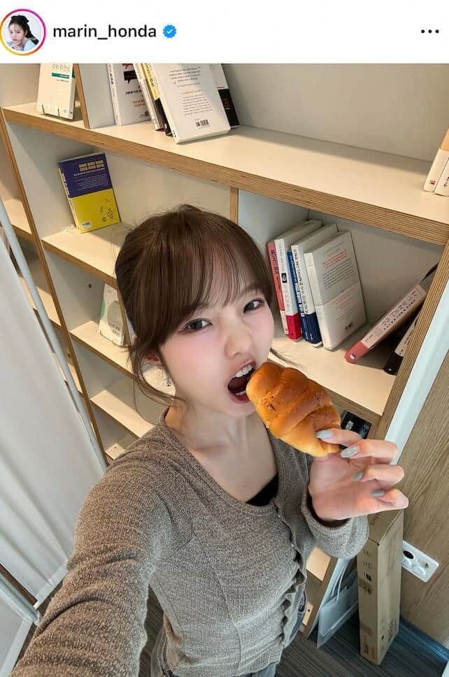本田真凜さんのインスタグラム（＠marin_honda）より