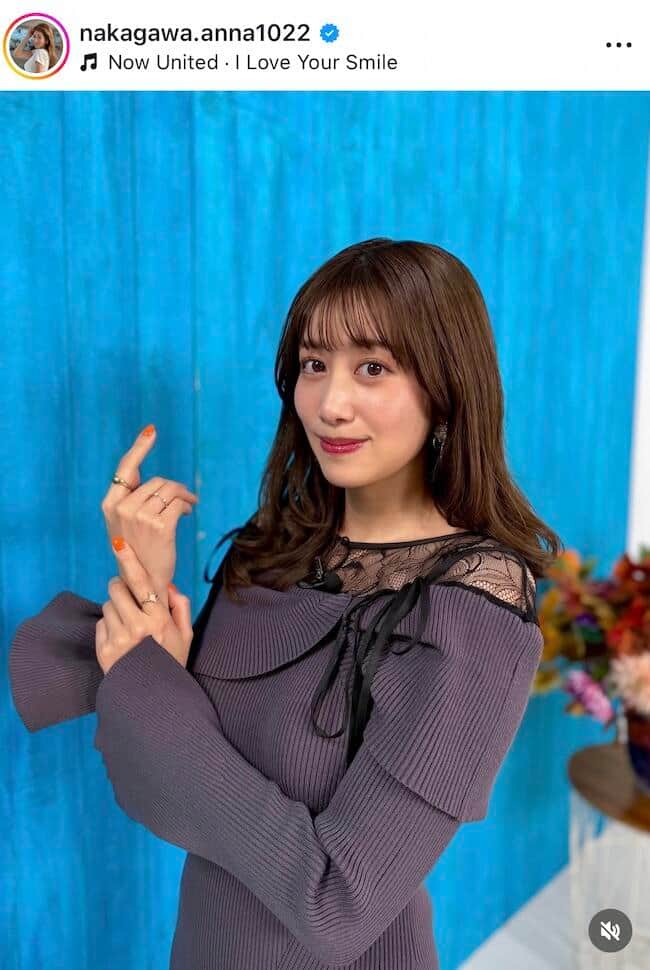 中川安奈さんのインスタグラム（＠nakagawa.anna1022）より