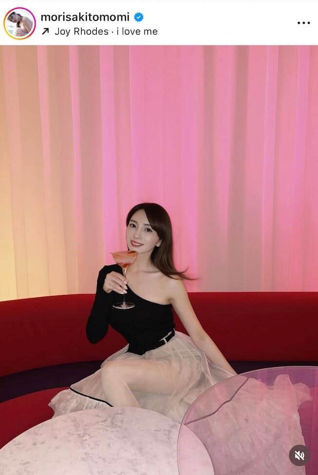 森咲智美さんのインスタグラム（＠morisakitomomi）より