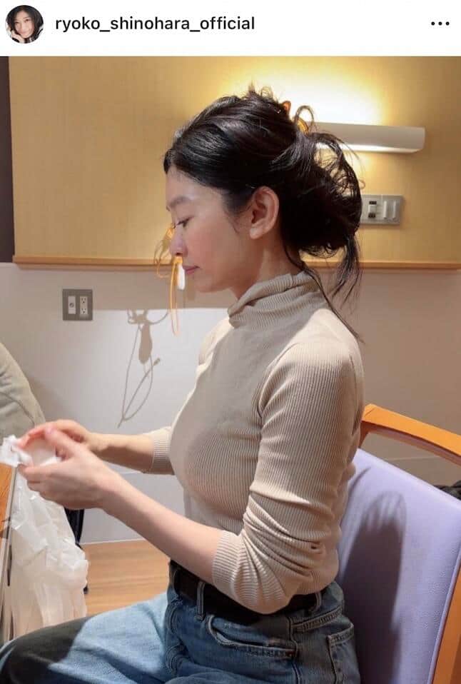 篠原涼子さんのインスタグラム（＠ryoko_shinohara_official）より