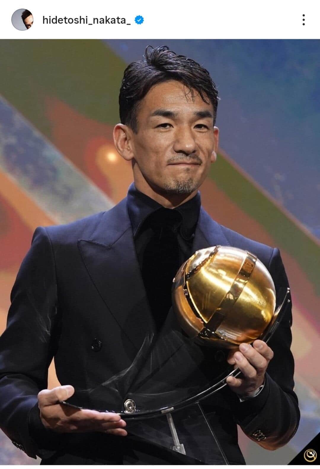 中田英寿49歳、鍛えすぎ！？バッキバキの腕に衝撃走る　「カッコいい」「強そう」騒然