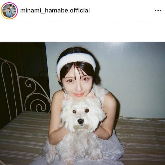 浜辺美波さんのインスタグラム（＠minami_hamabe.official）より