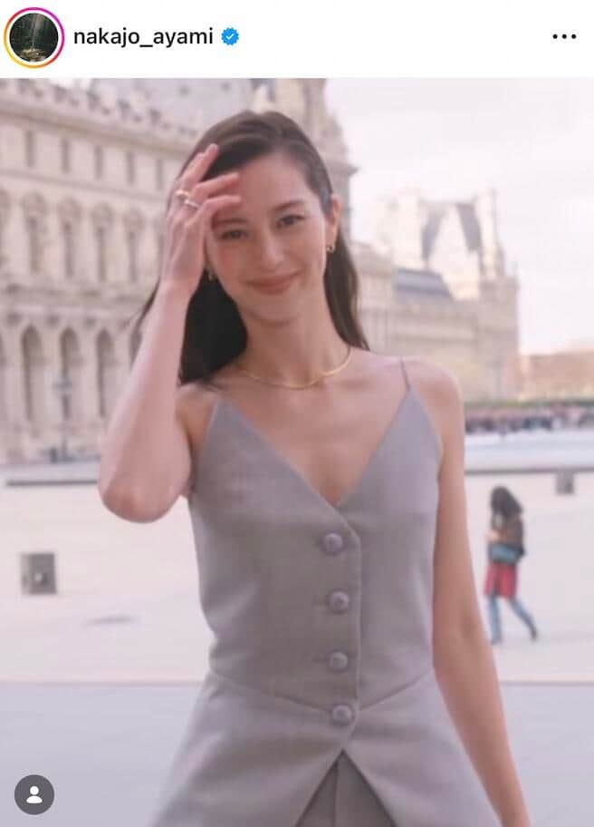 中条あやみさんのインスタグラム（＠nakajo_ayami）より