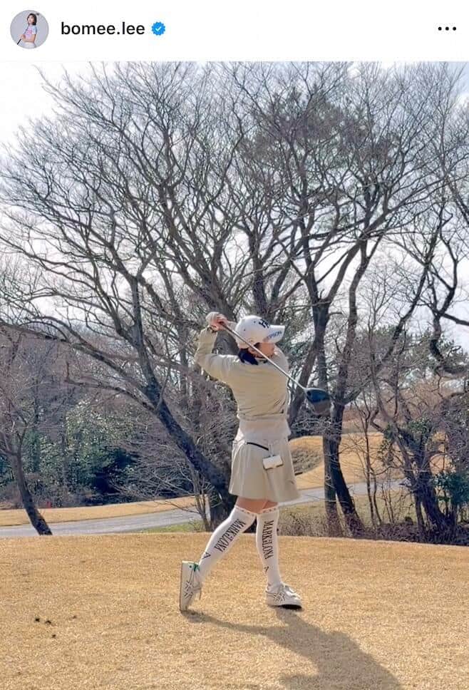 イ・ボミさんのインスタグラム（＠bomee.lee）より