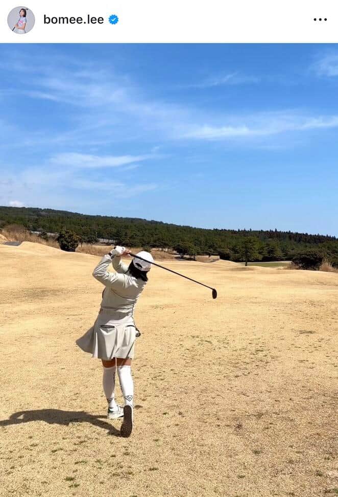 イ・ボミさんのインスタグラム（＠bomee.lee）より