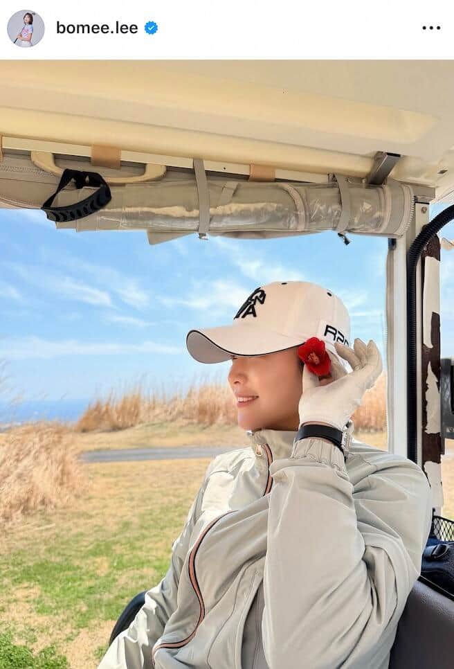 イ・ボミさんのインスタグラム（＠bomee.lee）より