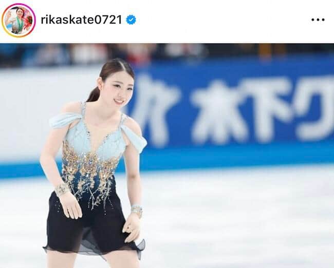 紀平梨花選手のインスタグラム（＠rikaskate0721）より