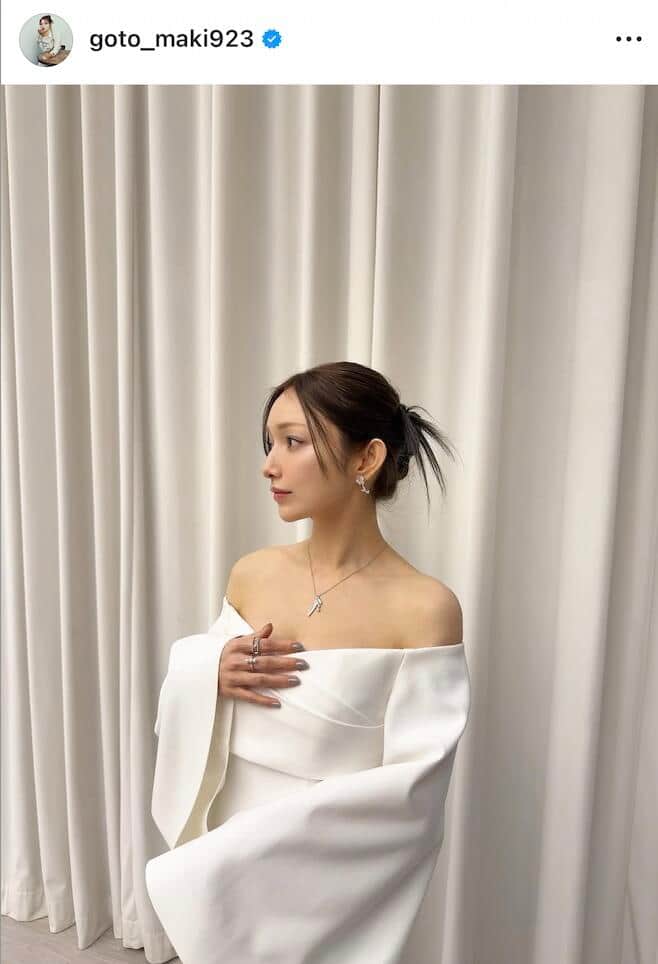 後藤真希さんのインスタグラム（＠goto_maki923）より