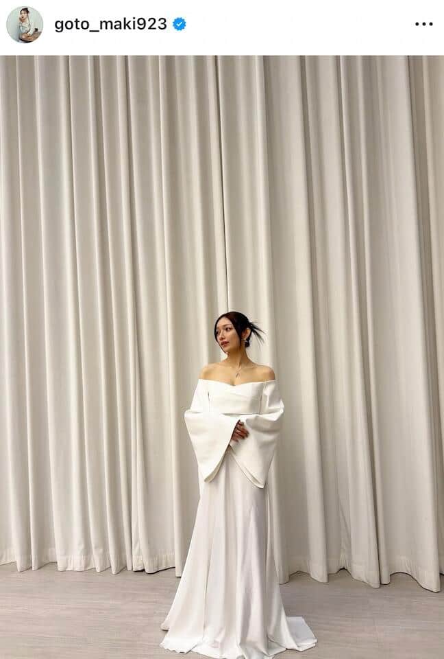 後藤真希さんのインスタグラム（＠goto_maki923）より