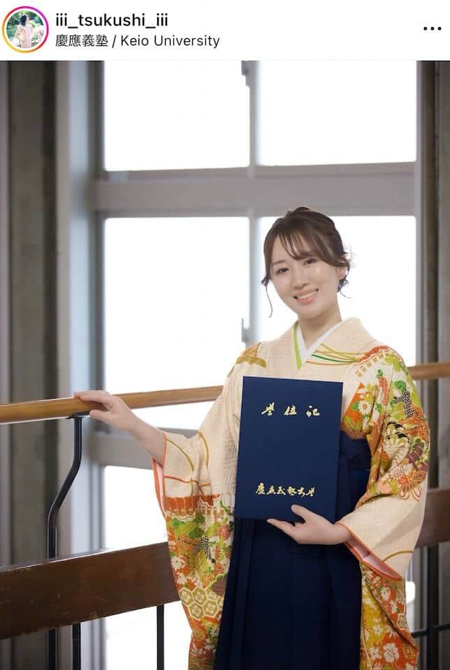 彩月つくしさんのインスタグラム（＠iii_tsukushi_iii）より