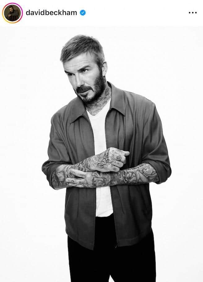 デビッド・ベッカムさんのインスタグラム（＠davidbeckham）より