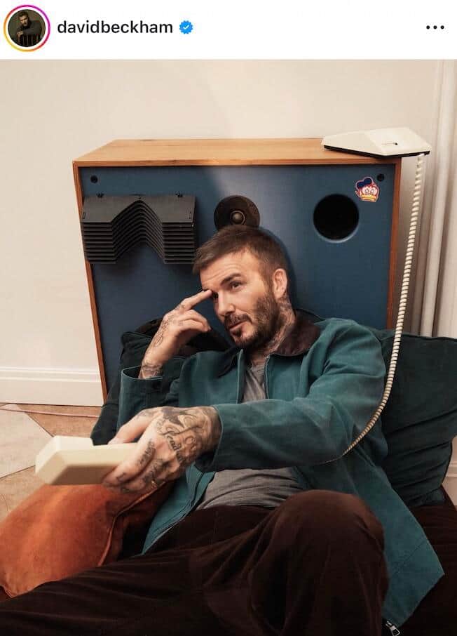 デビッド・ベッカムさんのインスタグラム（＠davidbeckham）より