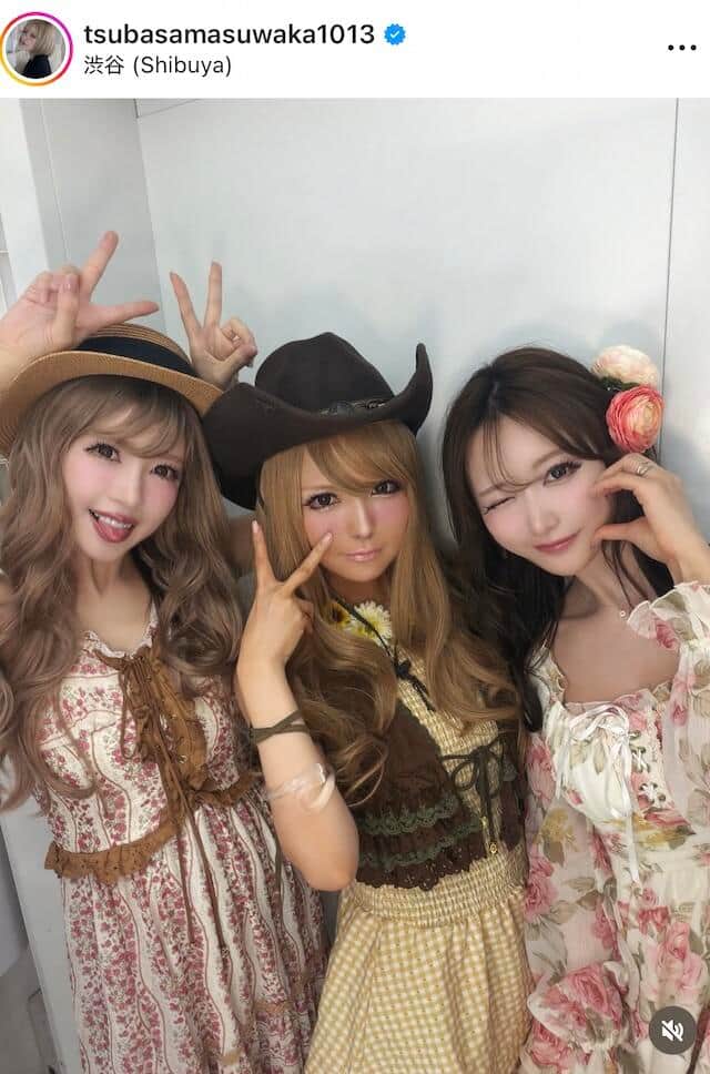 益若つばささんのインスタグラム（＠tsubasamasuwaka1013）より