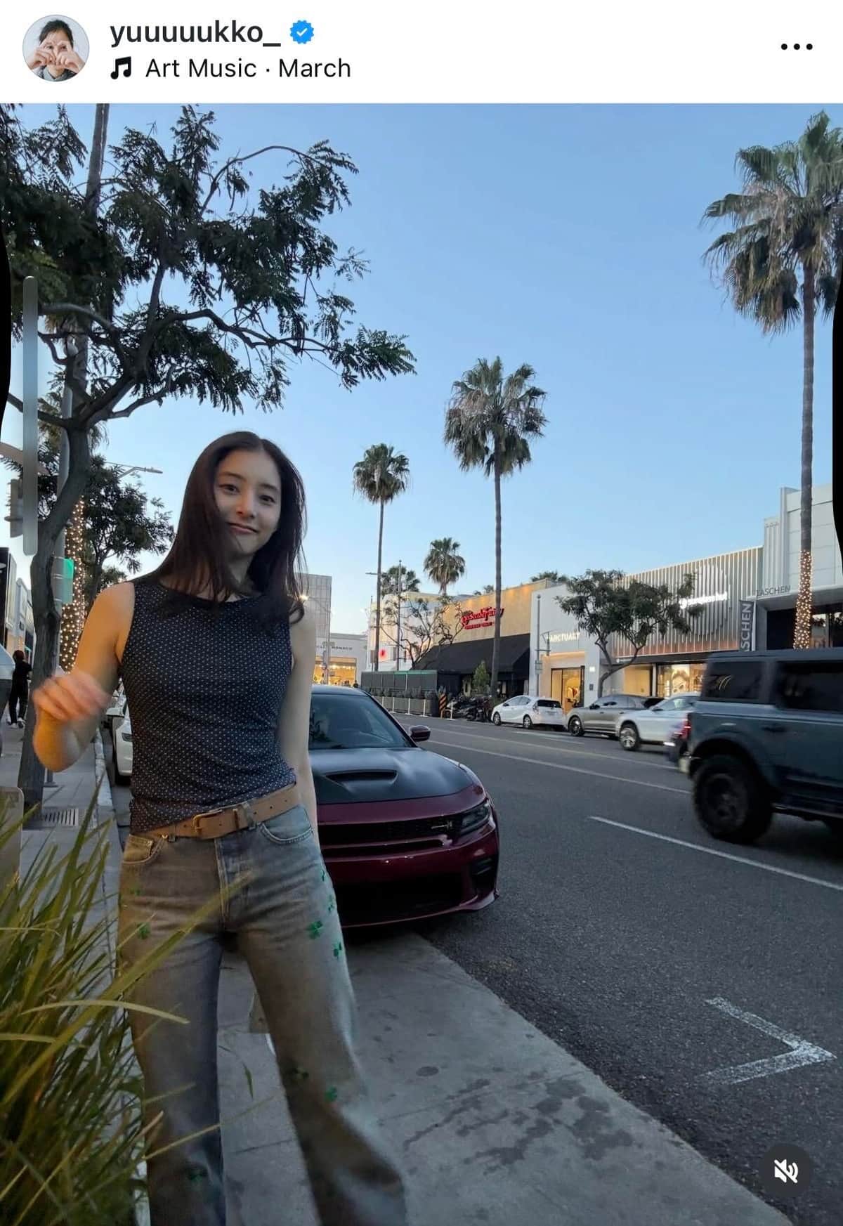 新木優子さんのインスタグラム（＠yuuuuukko_）より
