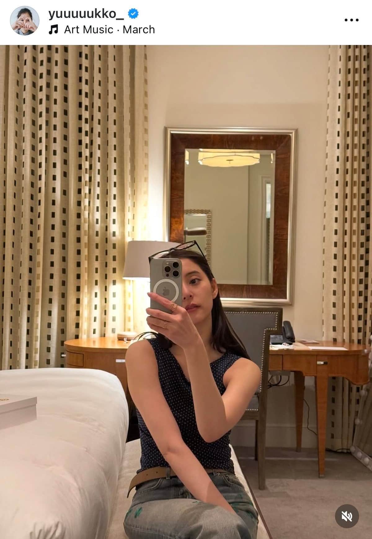 新木優子さんのインスタグラム（＠yuuuuukko_）より
