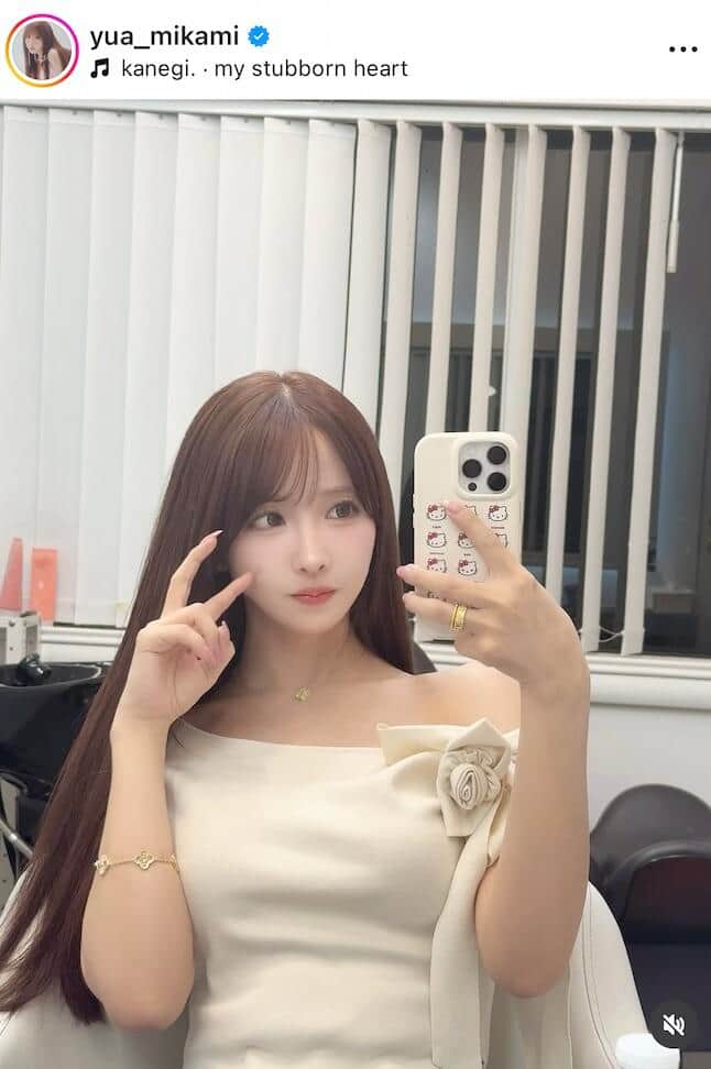 三上悠亜さんのインスタグラム（＠yua_mikami）より