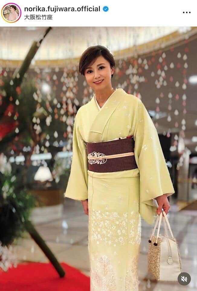 藤原紀香さんのインスタグラム（＠norika.fujiwara.official）より