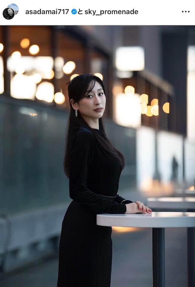 浅田舞さんのインスタグラム（＠asadamai717）より